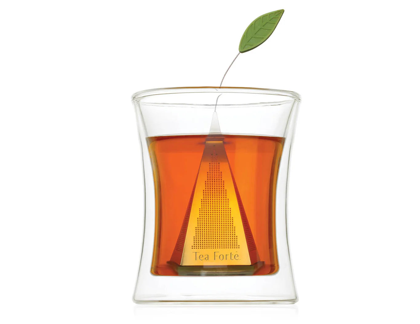 TEA FORTE INFUSOR PIRAMIDE ACERO INOXIDABLE