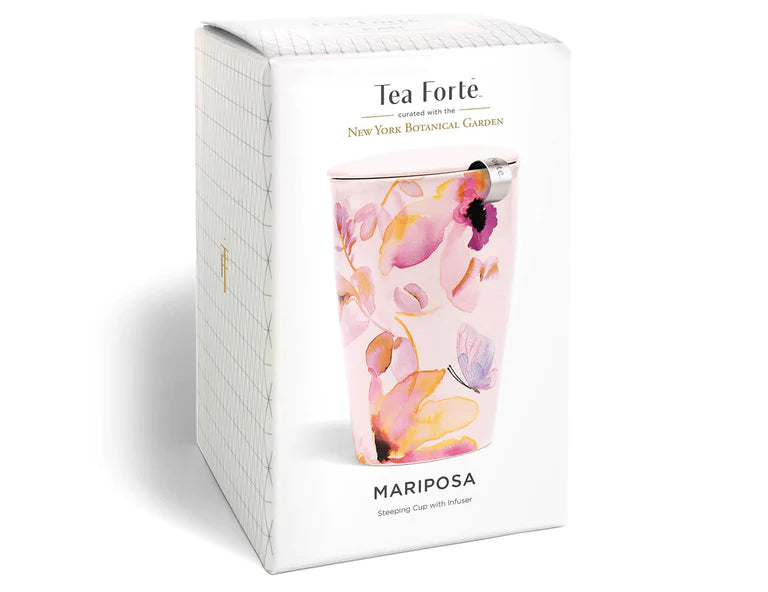 TEA FORTE TAZA INFUSOR KATI NYBG MARIPOSA