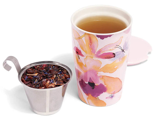 TEA FORTE TAZA INFUSOR KATI NYBG MARIPOSA