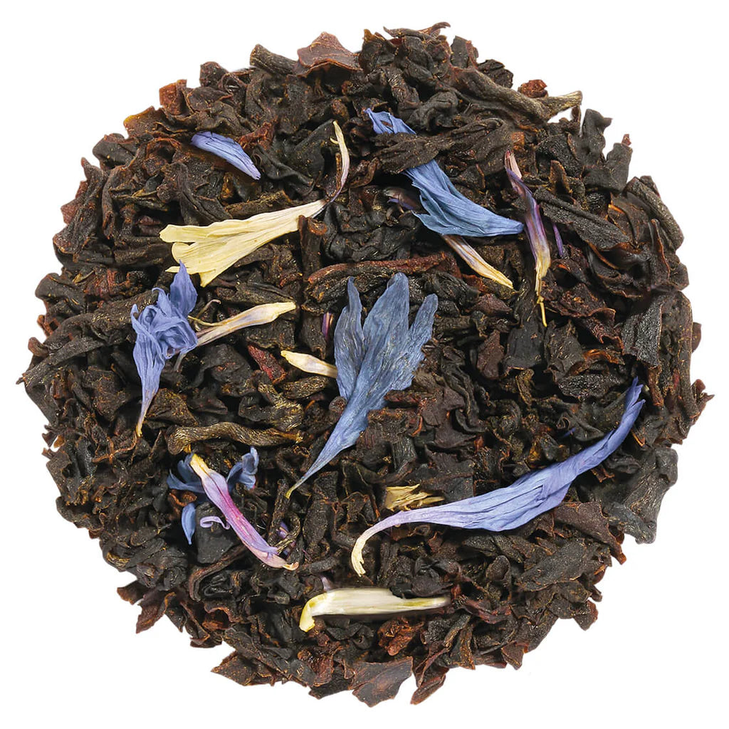 Té Negro Earl Grey Hojas Sueltas detalle — Tea Forté México