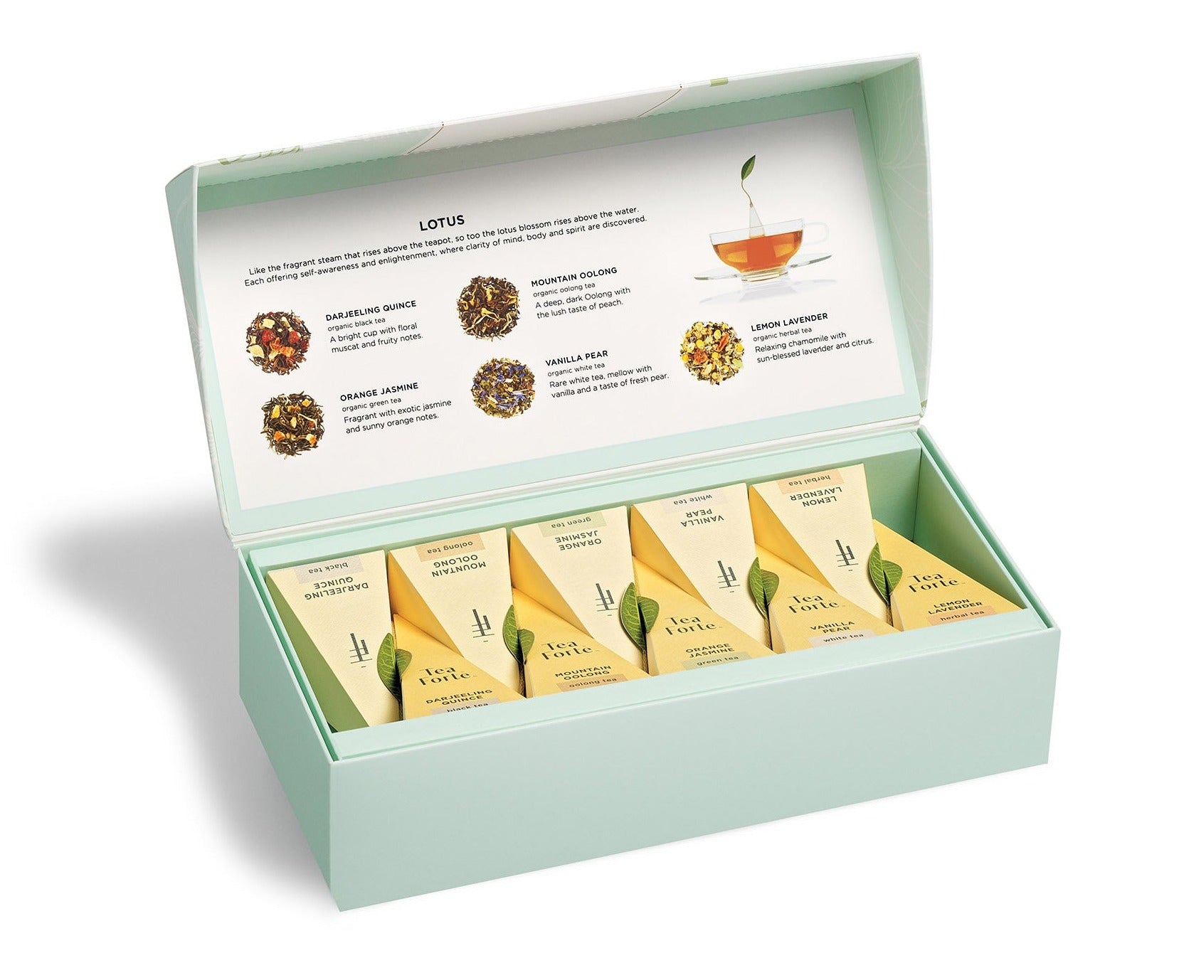 TEA FORTE LOTUS 10 PIRÁMIDES