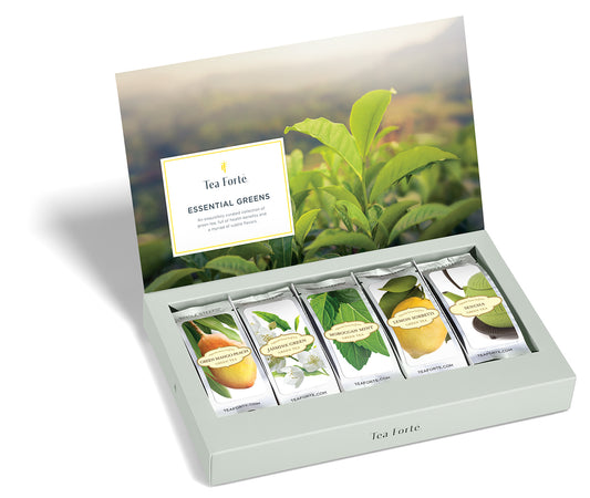 TEA FORTE SINGLE STEEPS® TÉ VERDE ESSENTIALS