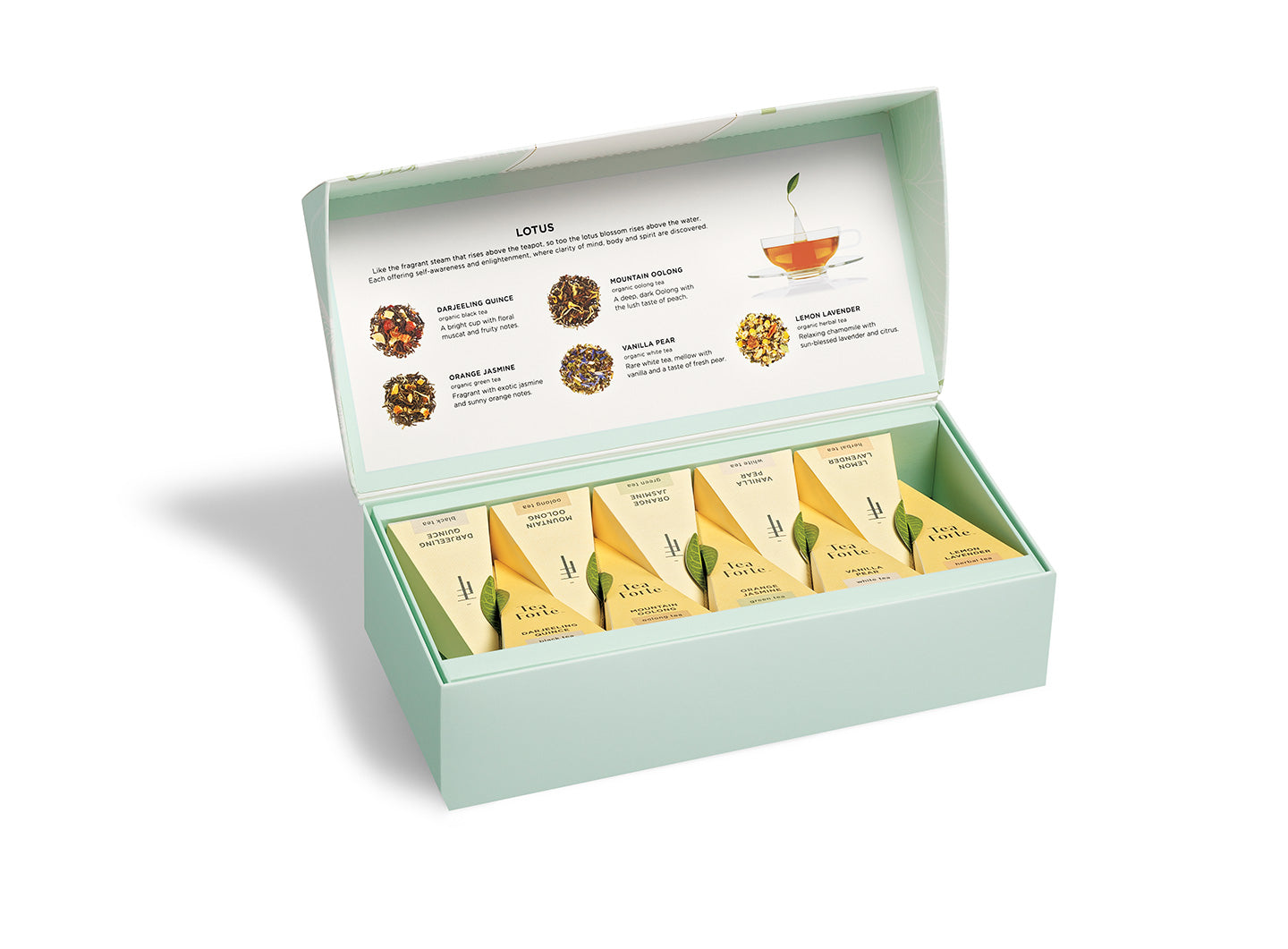 TEA FORTE LOTUS 10 PIRÁMIDES