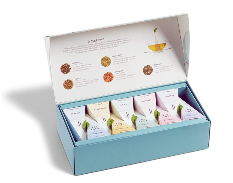 TEA FORTE WELLBEING 10 PIRÁMIDES