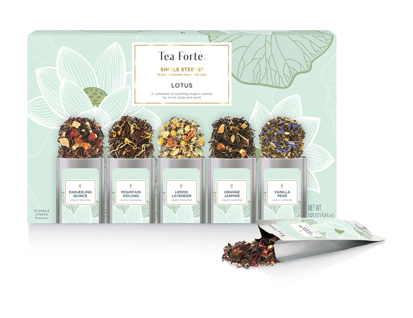 TEA FORTE SINGLE STEEPS® LOTUS