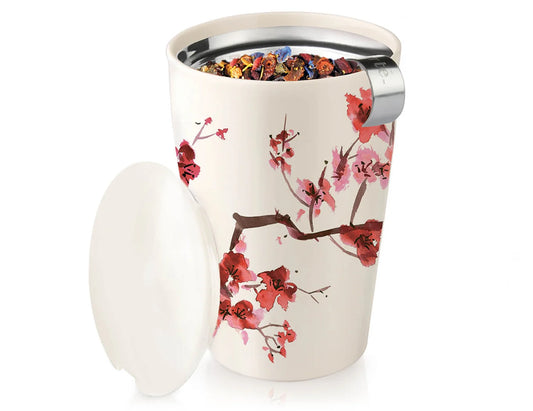 TEA FORTE TAZA INFUSOR KATI CHERRY