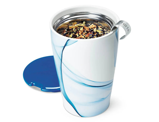 TEA FORTE TAZA INFUSOR KATI BLUE