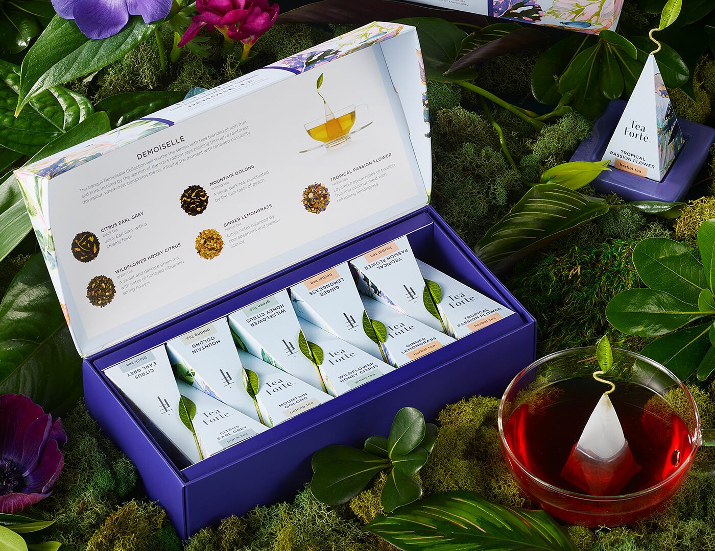 Demoiselle Petite Presentation Box | 10 Infusores de Té Premium 01