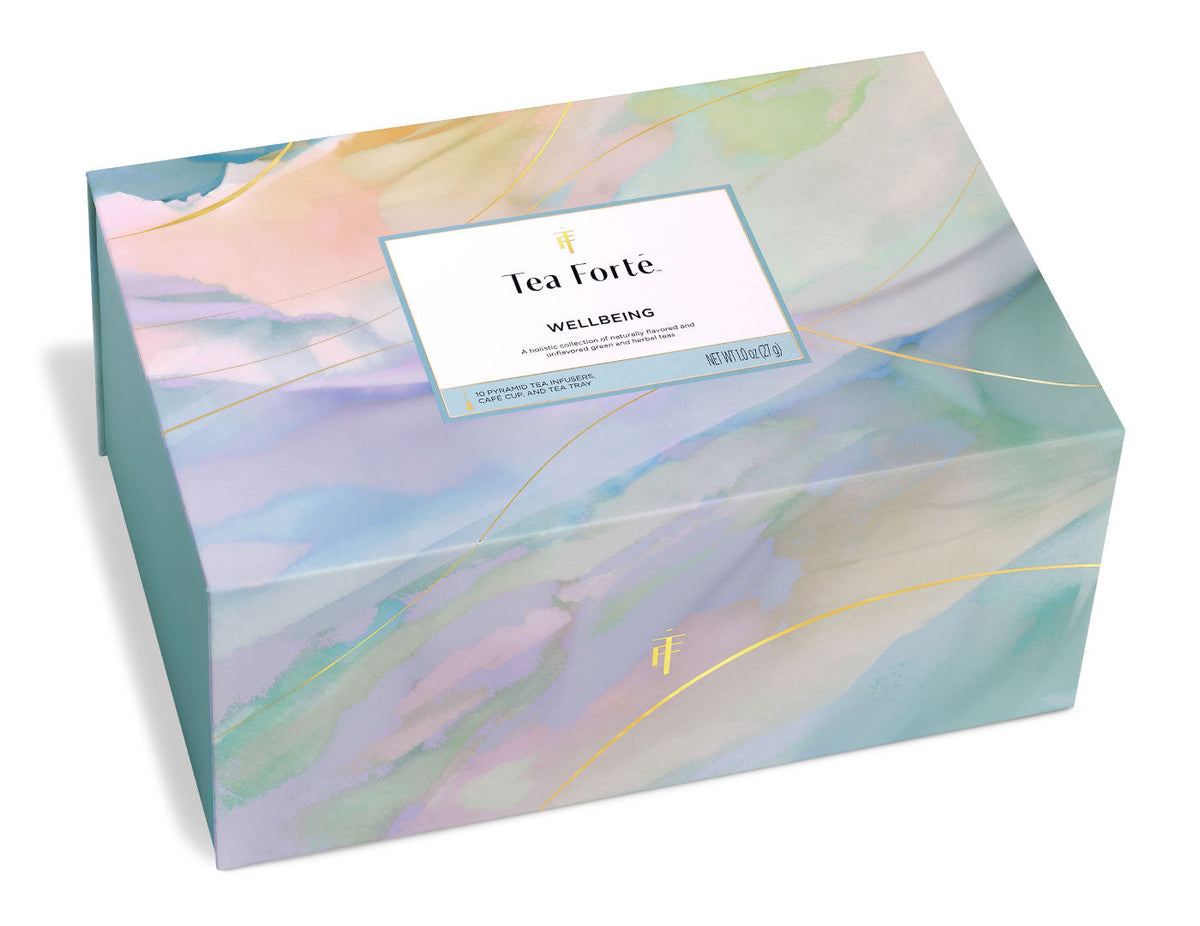 Set de regalo Wellbeing Tea Forté, caja cerrada lista para regalar | Tea Forté México