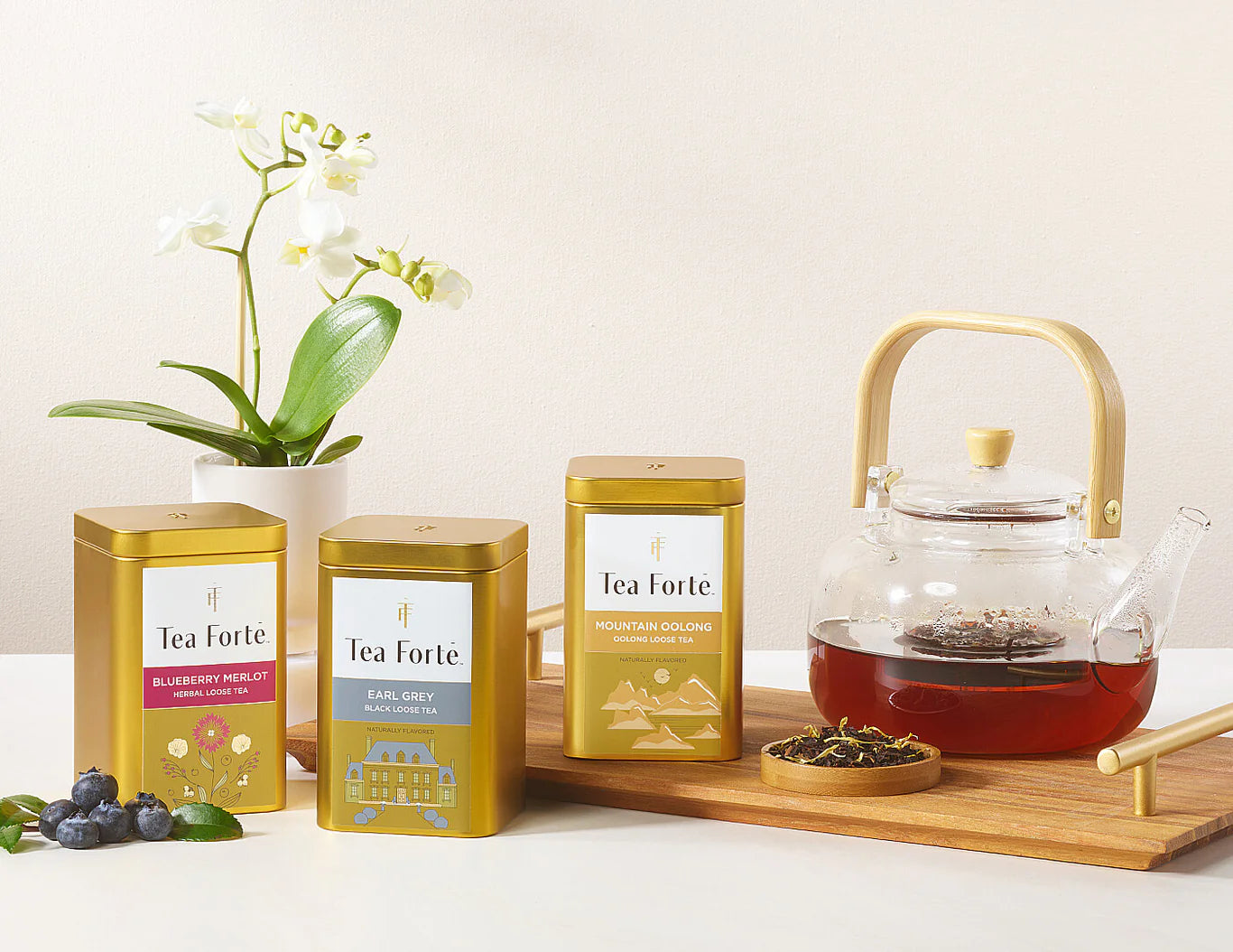 Infusión De Albaricoque Y Amaretto Hojas Sueltas vista 2 — Tea Forté México