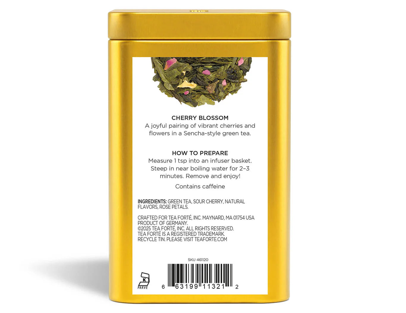 Té Verde Cherry Blossom en Hoja Suelta | Tea Forté
