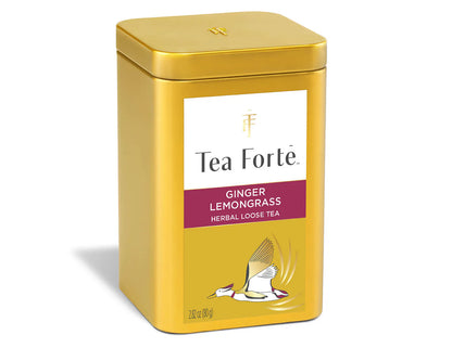 Tisana Ginger Lemongrass Hojas Sueltas vista 4 — Tea Forté México
