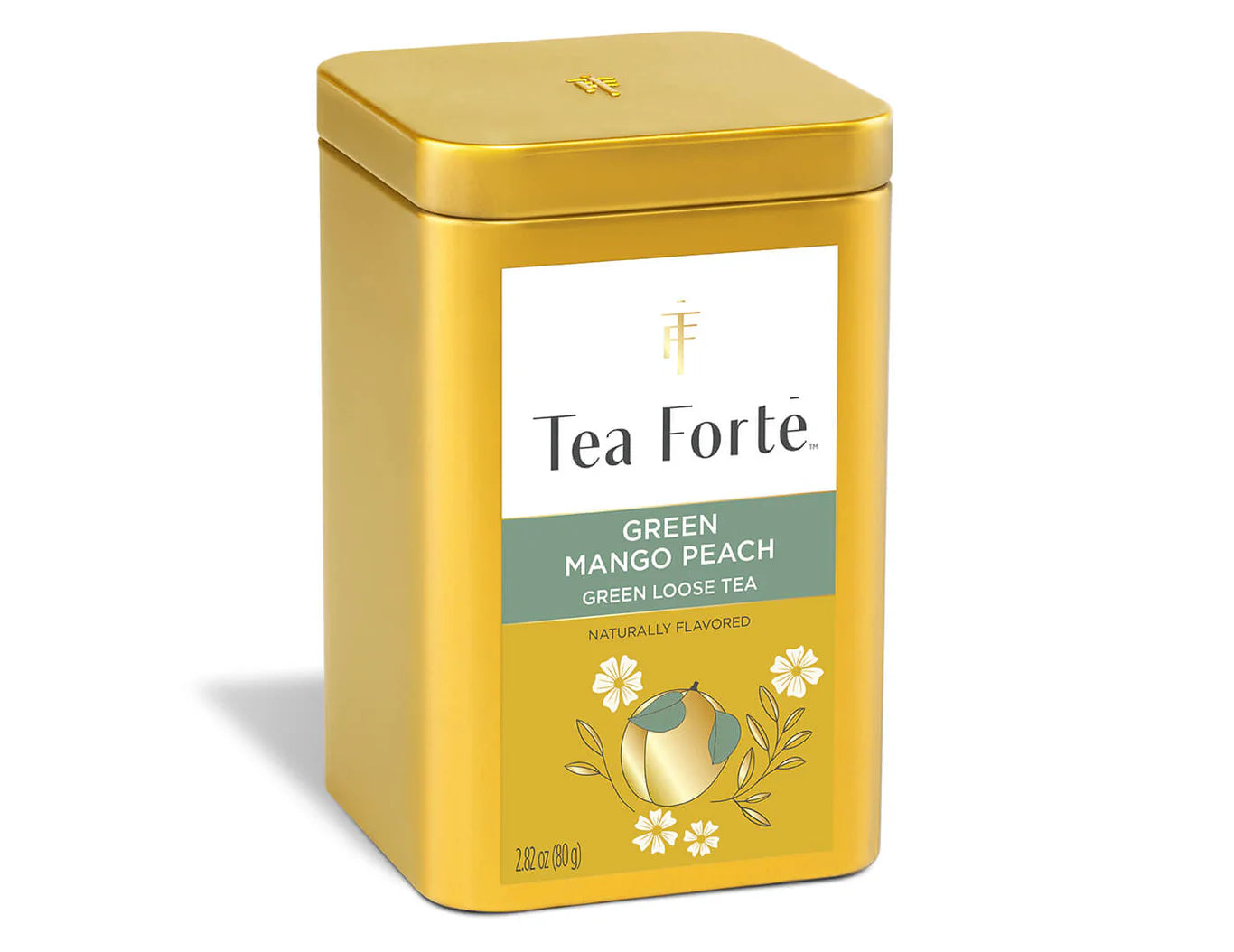 Té Verde Green Mango Peach Hojas Sueltas vista 4 — Tea Forté México
