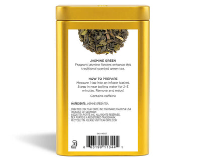 Té Verde Jazmín en Hoja Suelta | Tea Forté México