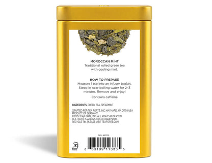 Té Verde con Menta Moroccan Mint | Tea Forté México