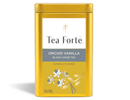 Té Negro Vainilla Orchid en Hoja Suelta | Tea Forté