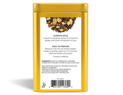 TÉ NEGRO PUMPKIN SPICE HOJAS SUELTAS