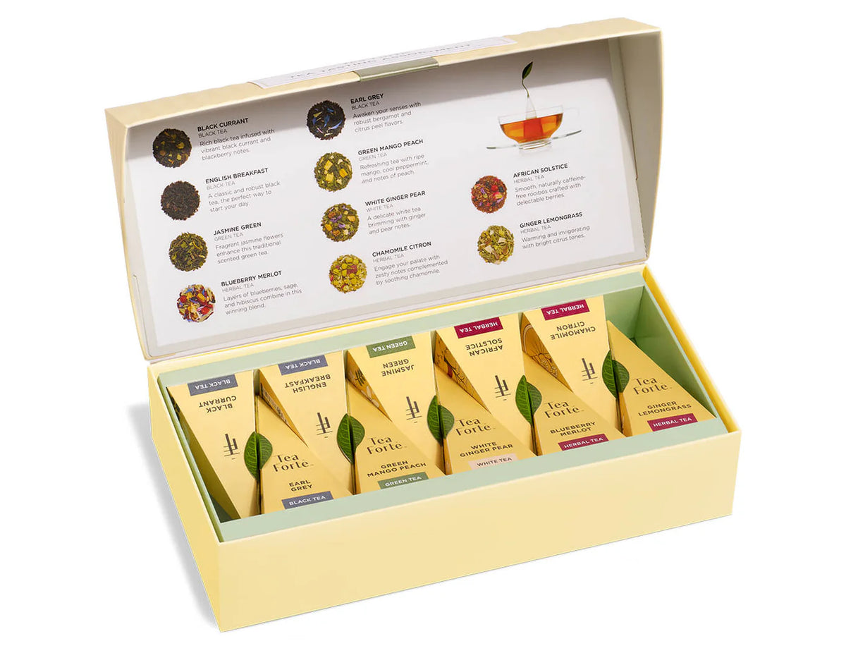 Set Degustación Té 10 Sabores Petite Box | Tea Forté