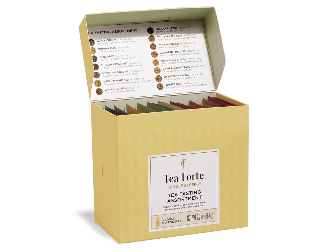 SET DEGUSTACIÓN DE TÉ SINGLE STEEPS®