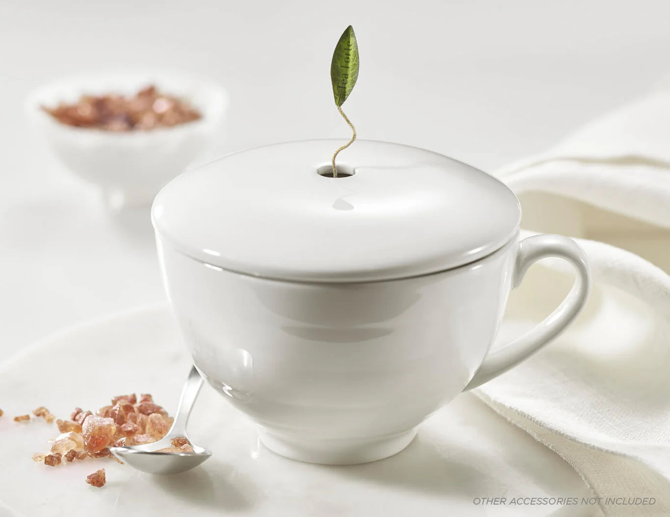 TEA FORTE TAZA CAFÉ CUP CON TAPA