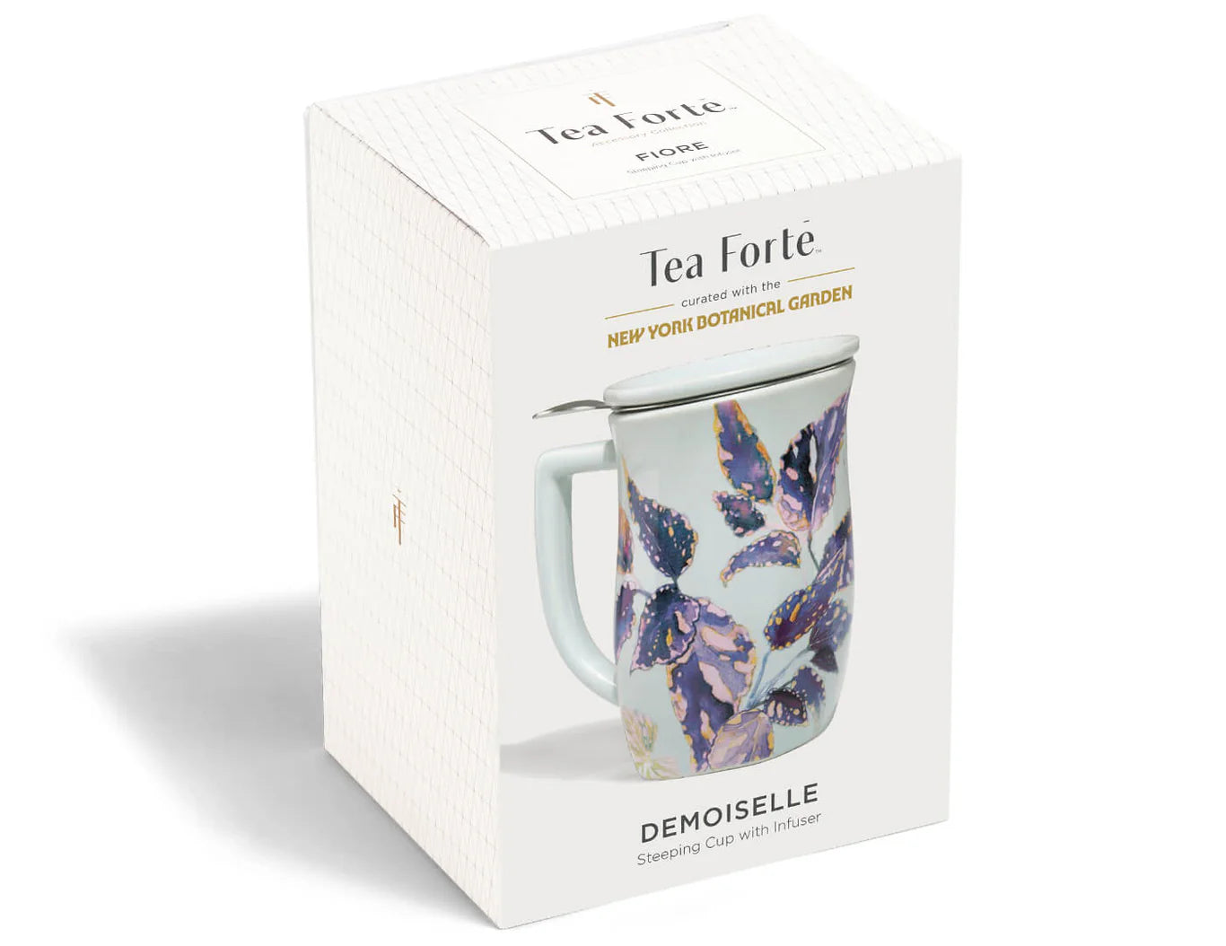 Taza con Infusor Fiore Demoiselle | Estilo y Té en Armonía