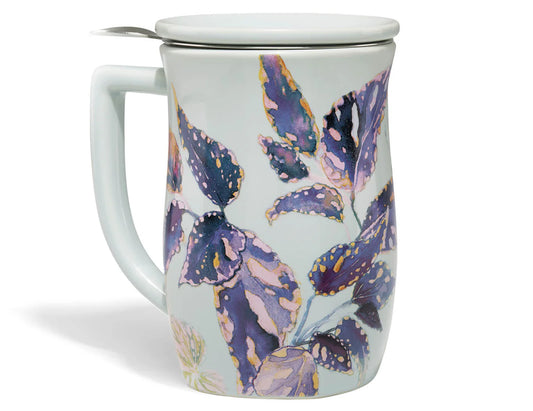 Taza con Infusor Fiore Demoiselle | Estilo y Té en Armonía