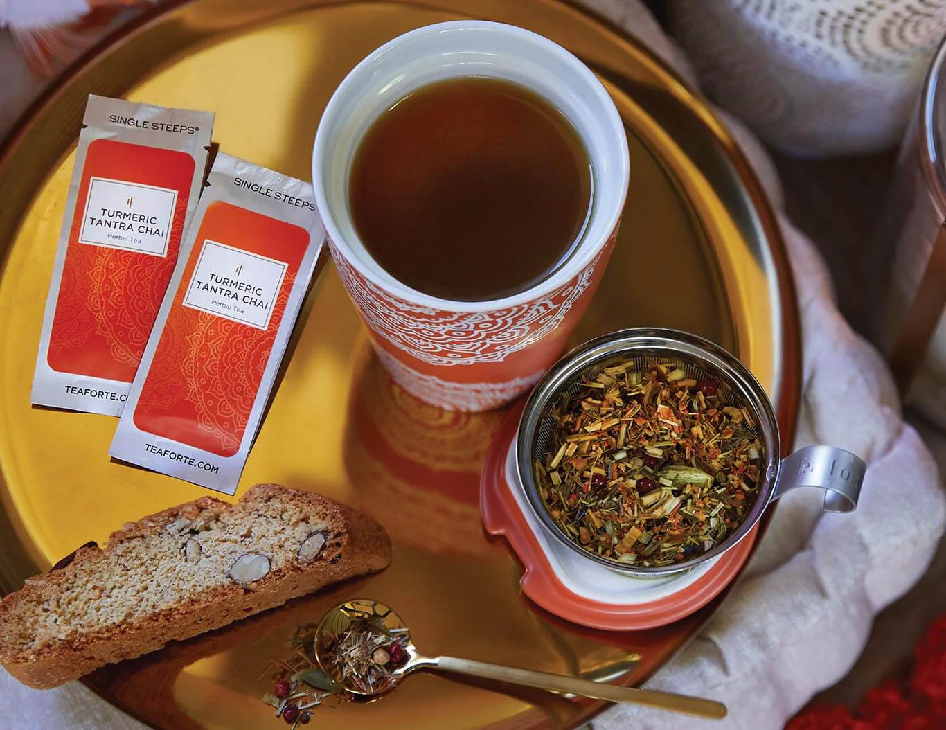TEA FORTE TAZA INFUSOR KATI CHAKRA