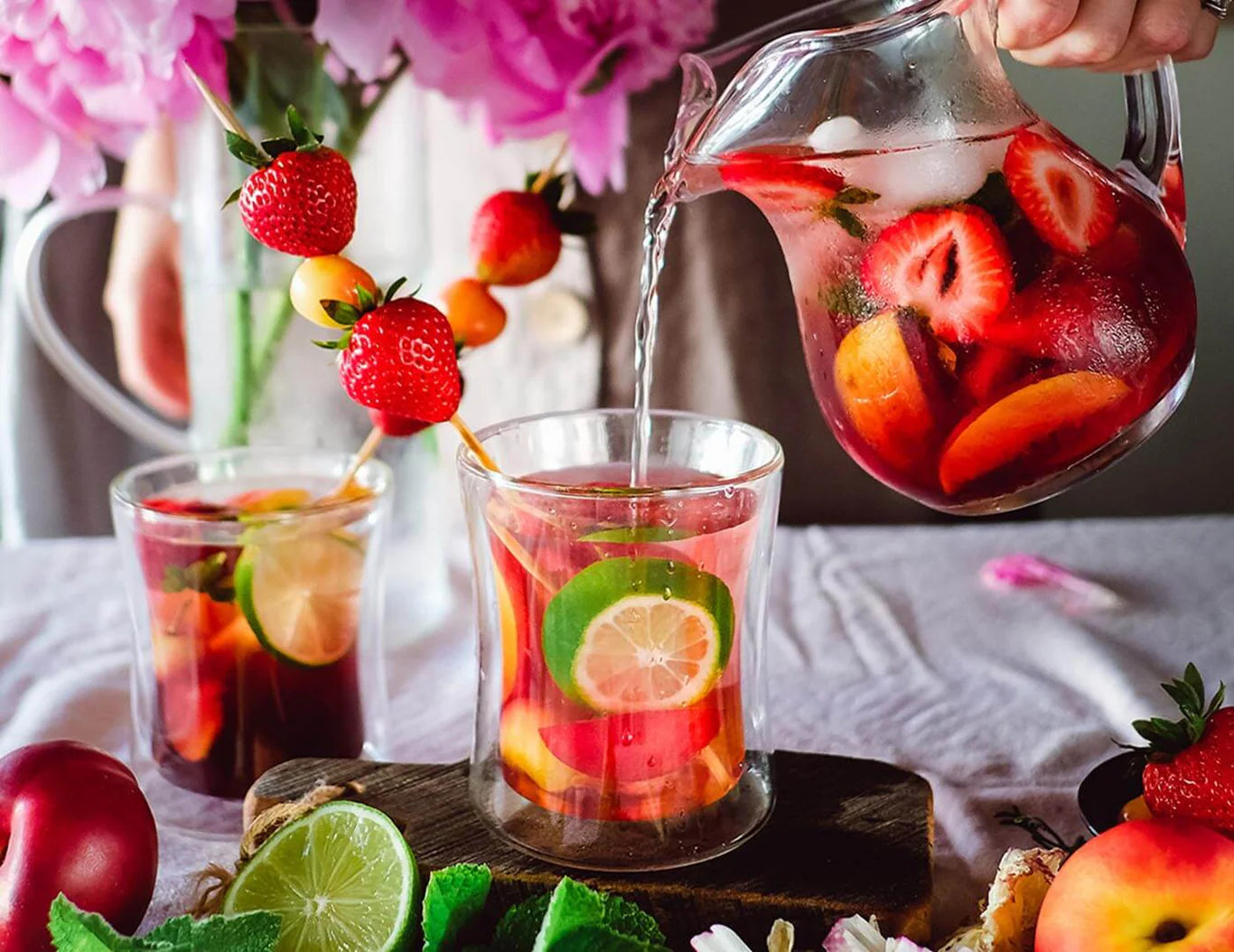 TEA FORTE VASO VIDRIO AISLADO TÉA POOM