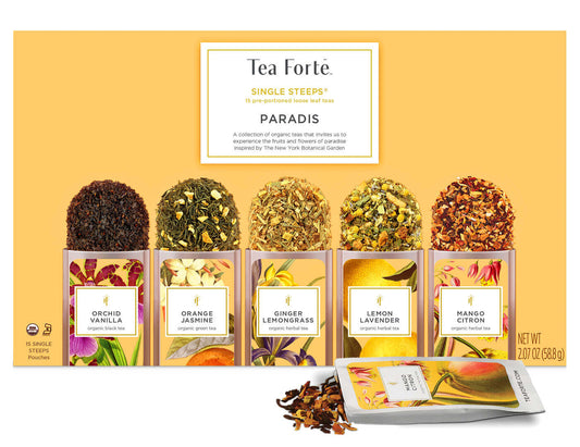 TEA FORTE SINGLE STEEPS® PARADIS