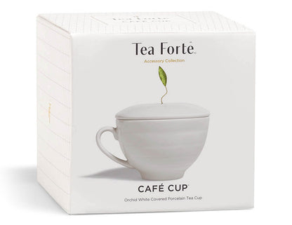 TEA FORTE TAZA CAFÉ CUP CON TAPA