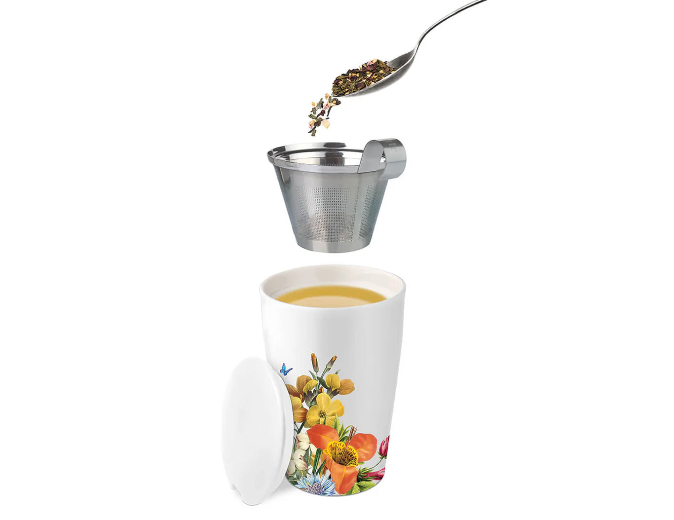 TEA FORTE TAZA INFUSOR KATI JUBILEE