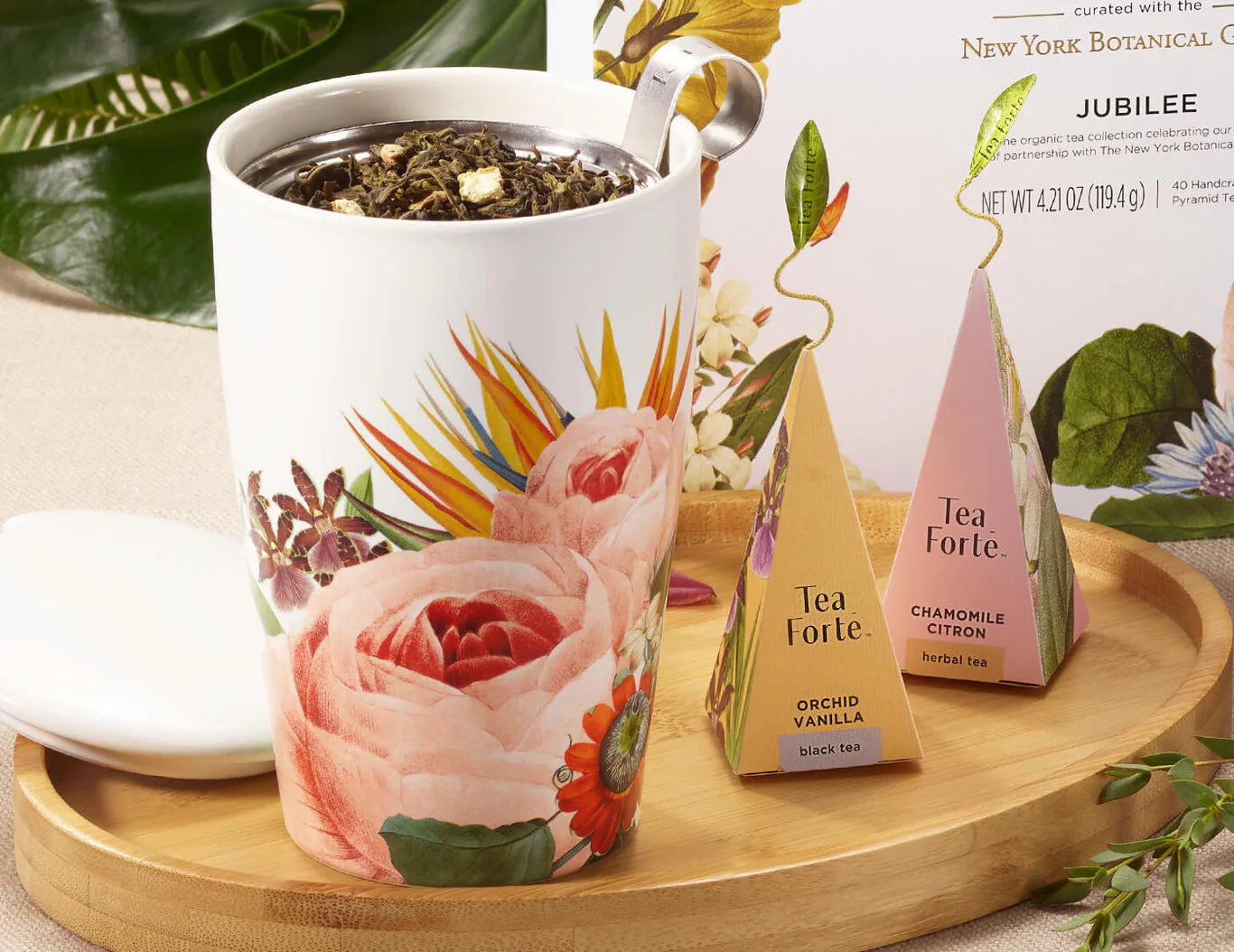 TEA FORTE TAZA INFUSOR KATI JUBILEE