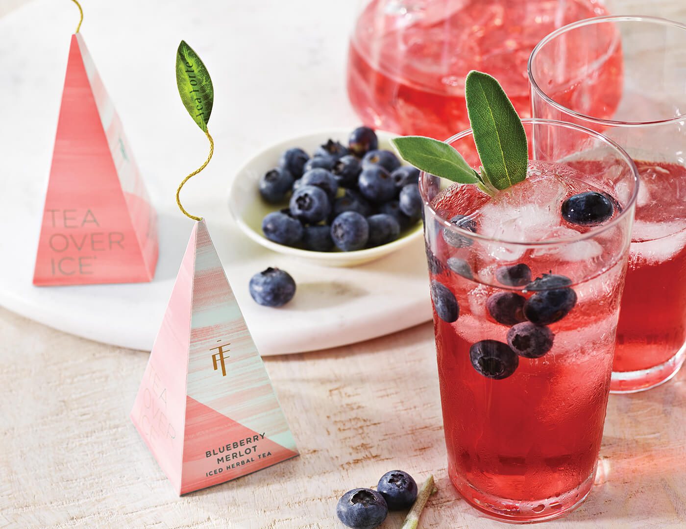 TEA FORTE TÉ HELADO BLUEBERRY MERLOT
