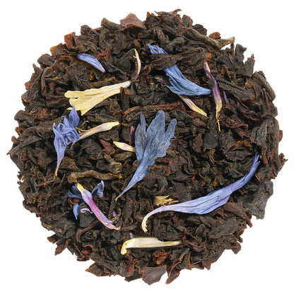 Té Negro Earl Grey Hojas Sueltas detalle — Tea Forté México