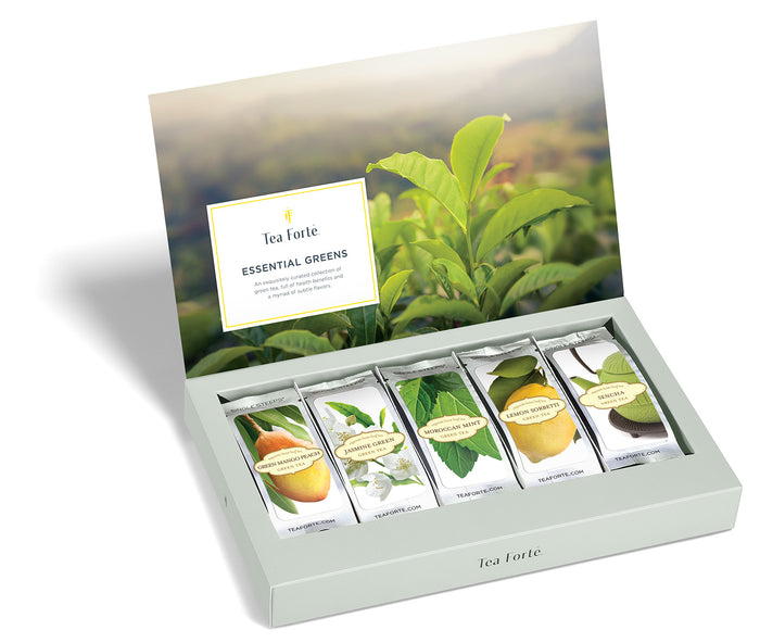 TEA FORTE SINGLE STEEPS® TÉ VERDE ESSENTIALS