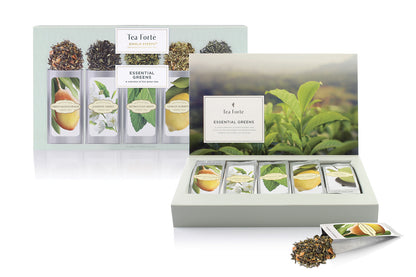 TEA FORTE SINGLE STEEPS® TÉ VERDE ESSENTIALS
