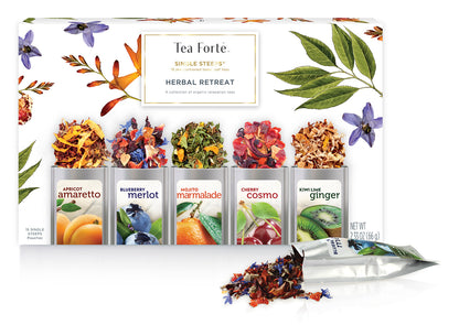 TEA FORTE SINGLE STEEPS® HERBAL RETREAT