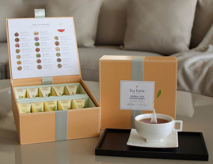 TEA FORTE HERBAL TEA SURTIDO 40 PIRÁMIDES